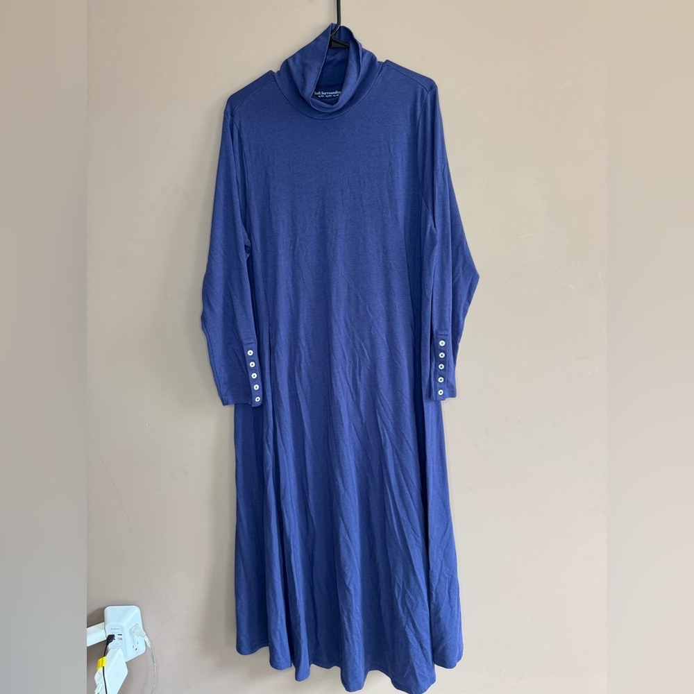 Soft Surroundings Jackie Knit Maxi Dress